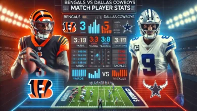 Bengals vs Dallas Cowboys Match Player Stats